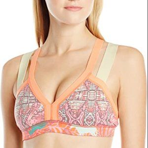 Maaji Women's Mandarin Circuit Sports Bra Size L